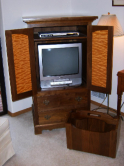 Walnut TV Cabint 2